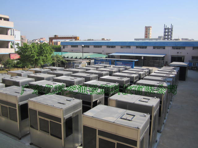 亿科花园半边被修建成待出货暂放区