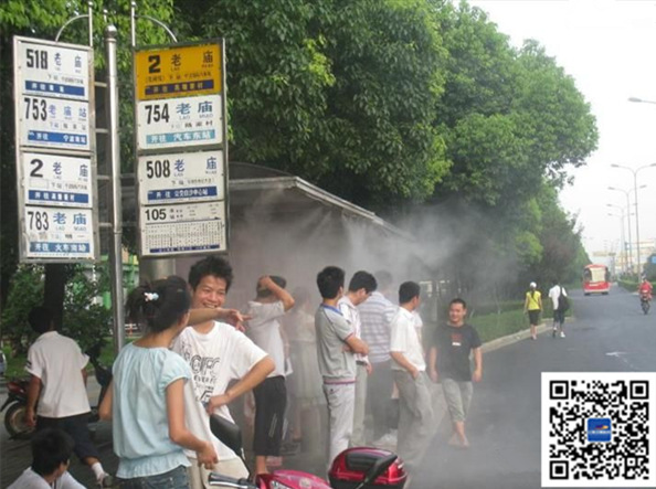 降温候车亭