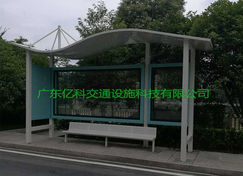 祥顺彩票最新公交站亭